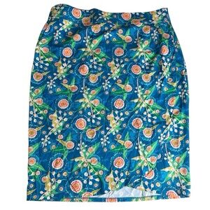 RipSkirt Hawaii Women’s Floral Tropical Wrap Skirt. Size Large